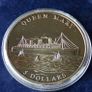 Mule error coin Queen Mary 5 Dollars 2006 (2005 old ship) Image 2