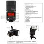 Godox Mini TT350 TTL HSS 2.4G Flash Speedlite For Nikon Image 9