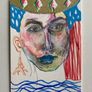Original Art Figurative art Vive La France Paris Art French Themed Art Original Irish Art Image 5