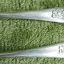 Antique Victorian-era Floral Silver Plate Butter Knifes Image 3