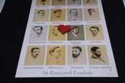 Ireland Postcard : 16 Executed Leaders