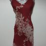 Beautiful Silk Occasion Dress, Designer Bcbg Max Azris Image 4