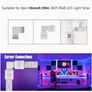 30pcs 4-Pin LED Connectors 10Mm L-Shape Solderless Connector Kit Heat Resistant RGB LED Light Strip Connectors Quick Connector Solderless Unwired for 10Mm SMD5050 Multicolour Strips Splice Extend Image 5