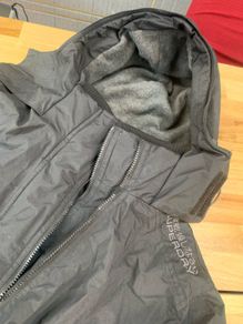 Men's Superdry Black XL windcheater