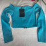 top Bnwt misguided top size 8  cropped top off shoulder Image 9