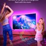 TV Lights, 4m RGB LED Strip Lights for 32-55 Inch TV, Music Sync Bluetooth APP and Remote Control, USB Powered for Gaming/Bedroom [Energy Class A] Image 5