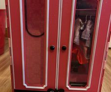 Barbie Wardrobe with Clothes