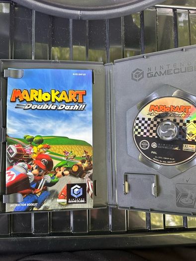 Nintendo GameCube console and games Mario
