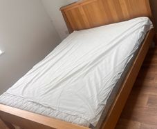 Oak King Size Bed