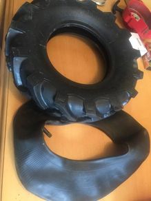 Garden Grass Tyre AND TUBE SET  4.00x8 4pl