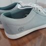 Timberland Blue Leather Runners Size 4 Image 3