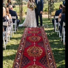 Magnificent XL 13ft Perser Serab Hand Knotted Rug