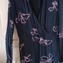 Navy size 8 Selected Femme  dress Image 6