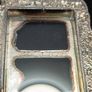 Silver Scenes Double Photo Frame with Open Windows  Flowers with Engraved Poem Silver Plated Photo Frame 1987 Image 7
