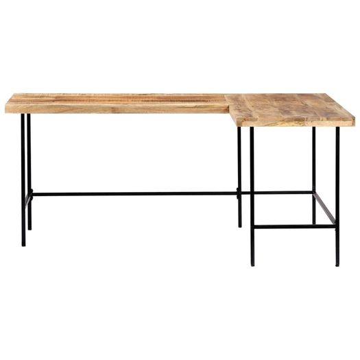 Desk 180x120x76 cm Solid Mango Wood