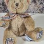 Vintage Burberry Teddy Bear Soft Toy Plush Image 2