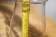 Vintage Replacement Glass Globe for Oil Lamp