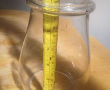 Vintage Replacement Glass Globe for Oil Lamp