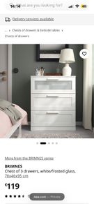 Brimnes IKEA chest of drawers