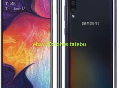 Samsung Galaxy A50 Dual SIM Unlocked Black 128GB Smartphone Android