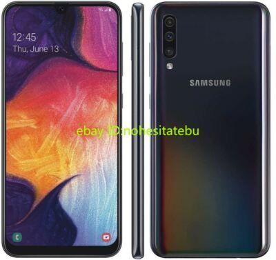 Samsung Galaxy A50 Dual SIM Unlocked Black 128GB Smartphone Android