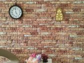 3D Wall Panels with Brown Brick Design 10 pcs EPS
