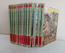 The Illustrated Library of Nature: A Pictorial Encyclopedia of Natural History and Ecology Published by H. S. Stuttman (14 Volumes)