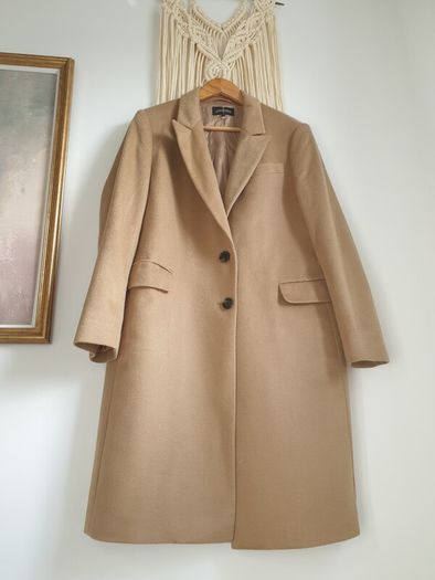 Jaeger Wool Coat Size Uk 14