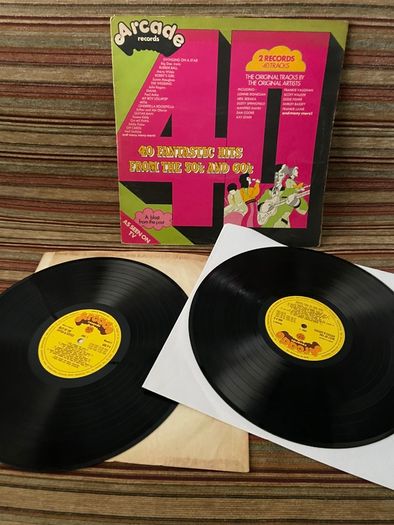 Various Artists - Hollywood/ 50's & 60's [Vinyl Mini Job Lot]