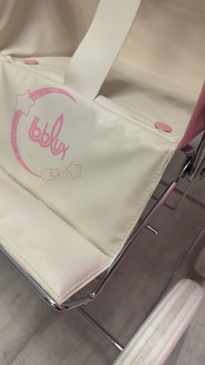 Bebelux 'paris Big' Pink Spanish Dolls Pushchair