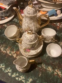 Vintage coffee set free postage