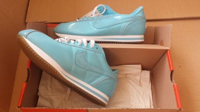 Nike WMNS Cortez III Leather Size UK-6/EUR-40 103082-441 Metallic Blue/White Limited Edition-2001
