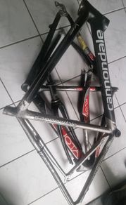 Cannondale and Kuota bike frames and forks