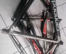 Cannondale and Kuota bike frames and forks