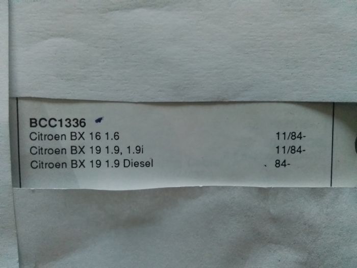 Citroen BX Clutch Cable.