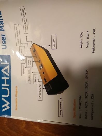 Jump Starter Multi Function