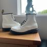 dr. martens white 8-eyelet boots size UK9 Image 6