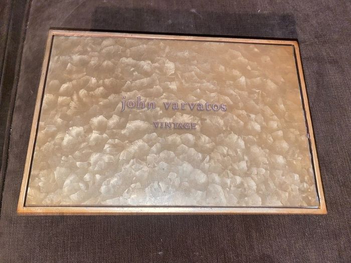vintage metal box