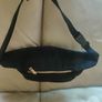 ASOS DESIGN Curve fanny pack  black/golden zip Postage included Image 3