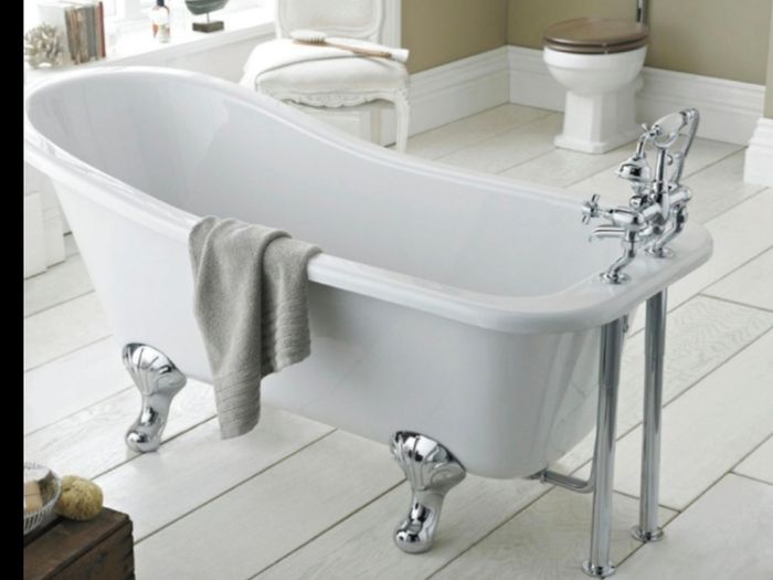 Sliper bath package deal bath/waste/freestanding bath shower mixer all included