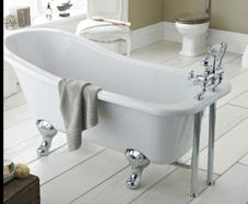 Sliper bath package deal bath/waste/freestanding bath shower mixer all included