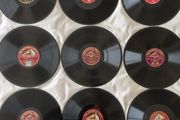 9 His Master's Voice Gramaphone Records