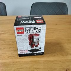 lego iron man bick head
