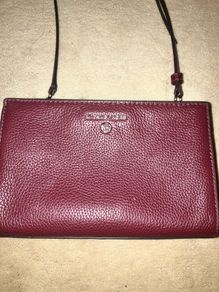 Genuine Mk wine crossbody bag