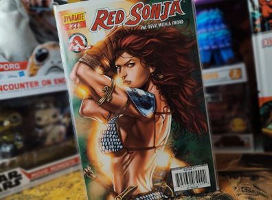 Red Sonja ! Issue #27 ! Joe Prado Variant Cover ! 2007 ! by Dynamite !