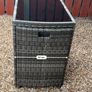 Rattan bistro set outdoor garden furniture Image 7