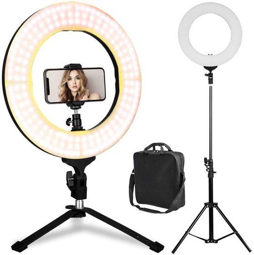 Brand New HQ-HD Ring Light With Long Tripod Stand & Phone Holder for YouTube Video, Desktop Camera Led Ring Light for Streaming, Makeup, Selfie Photography, Tik Tok., Makeup.