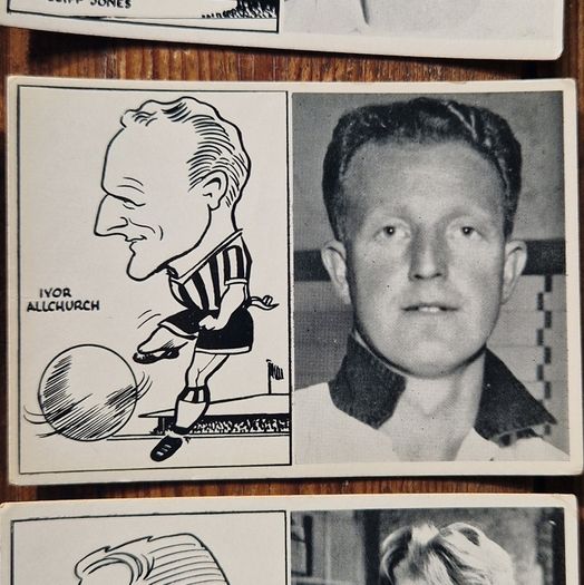 Vintage 1961 Leaf Gum Football Trading Cards, free postage