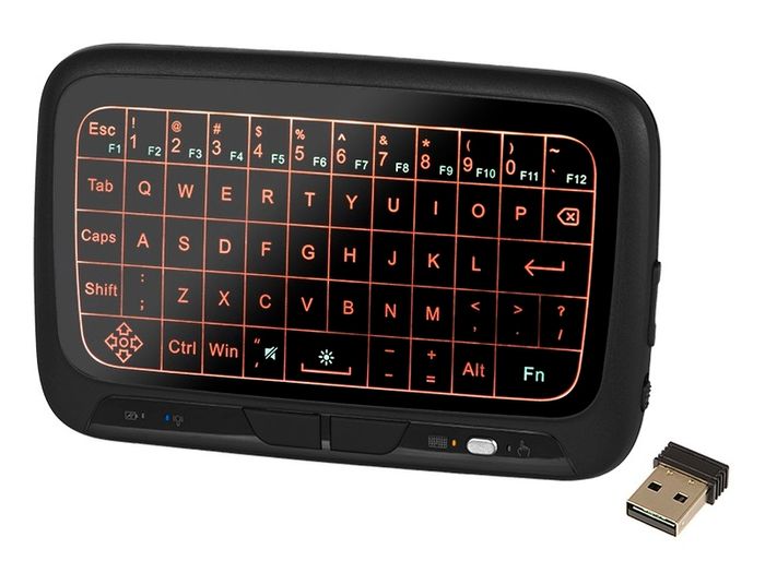 New USB 2.4GHz USB Wireless Mini Keyboard 300mA Built-In Battery QWERTY #1499