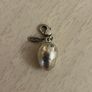 Pilgrim Silver Egg Charm Image 2